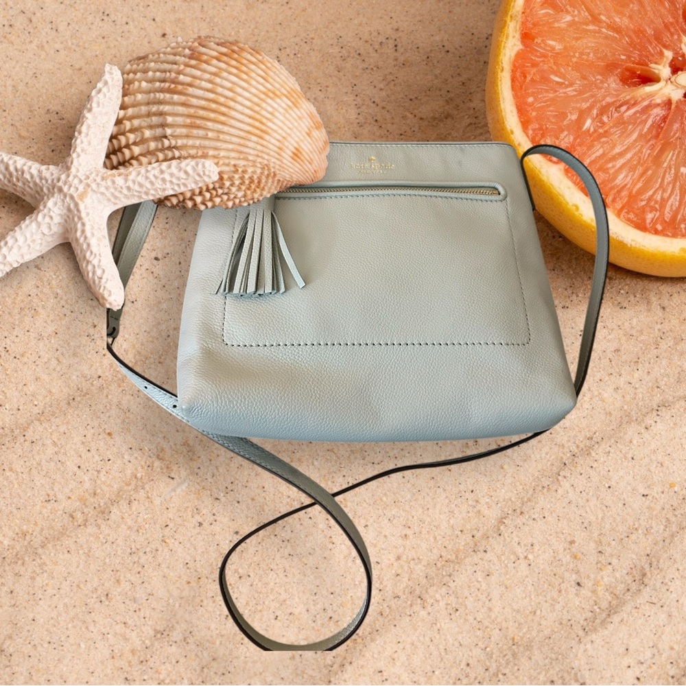 Kate Spade Chester Street Dessi Crossbody Bag Light Aqua - Picture 11 of 16